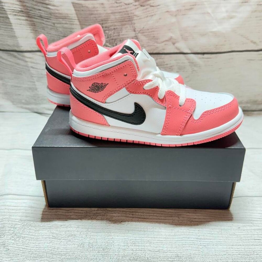 Jordan 1 mid td pink